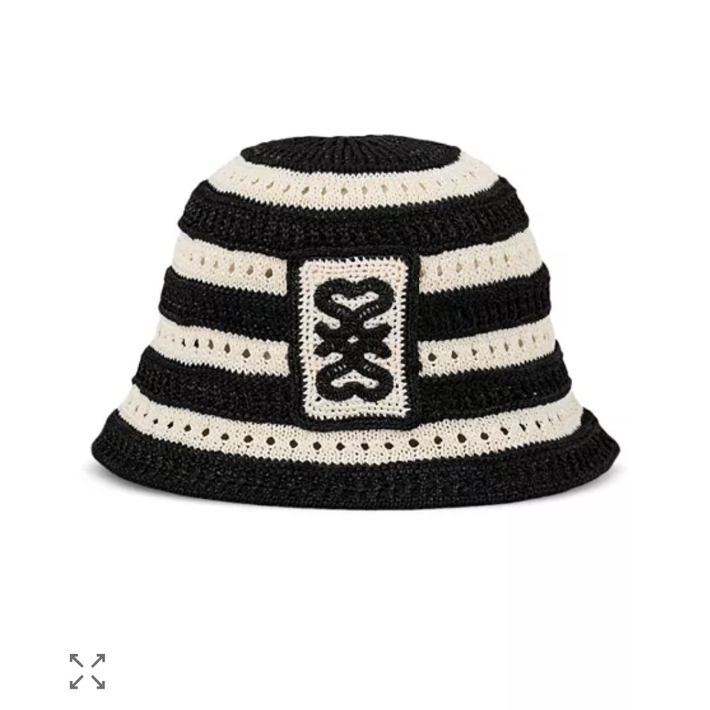 SANDRO crotchet bucket hat